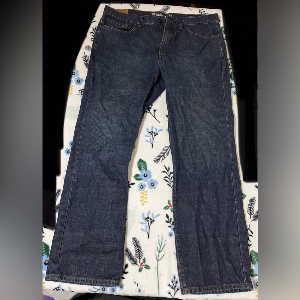 Straight Fit Chaps Denim Jeans